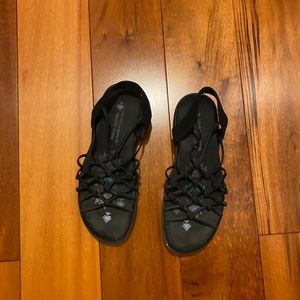 Black sandals